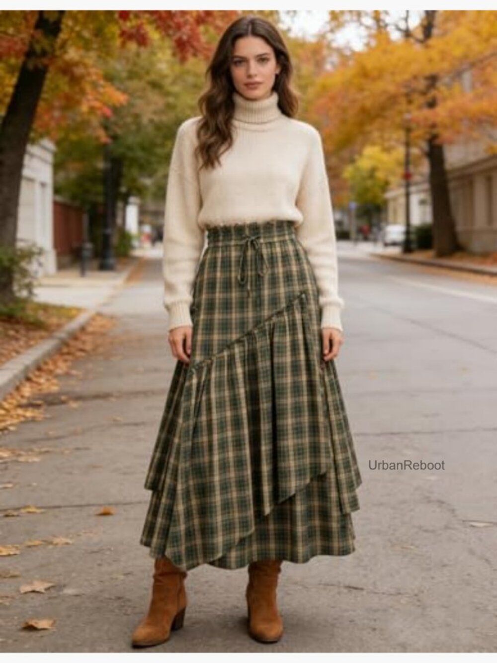 Renaissance Pirate Maxi Skirt with Pockets Plus Size - Picture 2 of 7